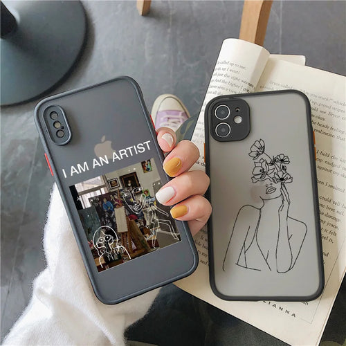 Abstract Shockproof iPhone Case