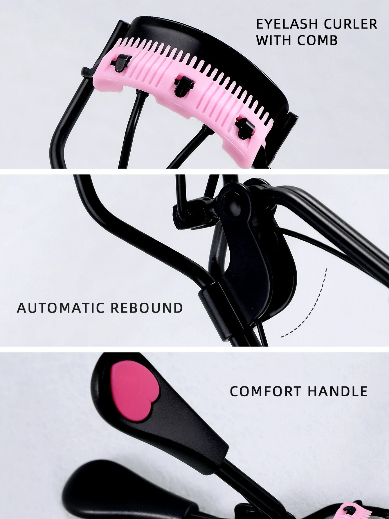 Stainless Steel Eyelash Curler Comb