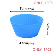 Reusable Silicone Cupcake Mold Set