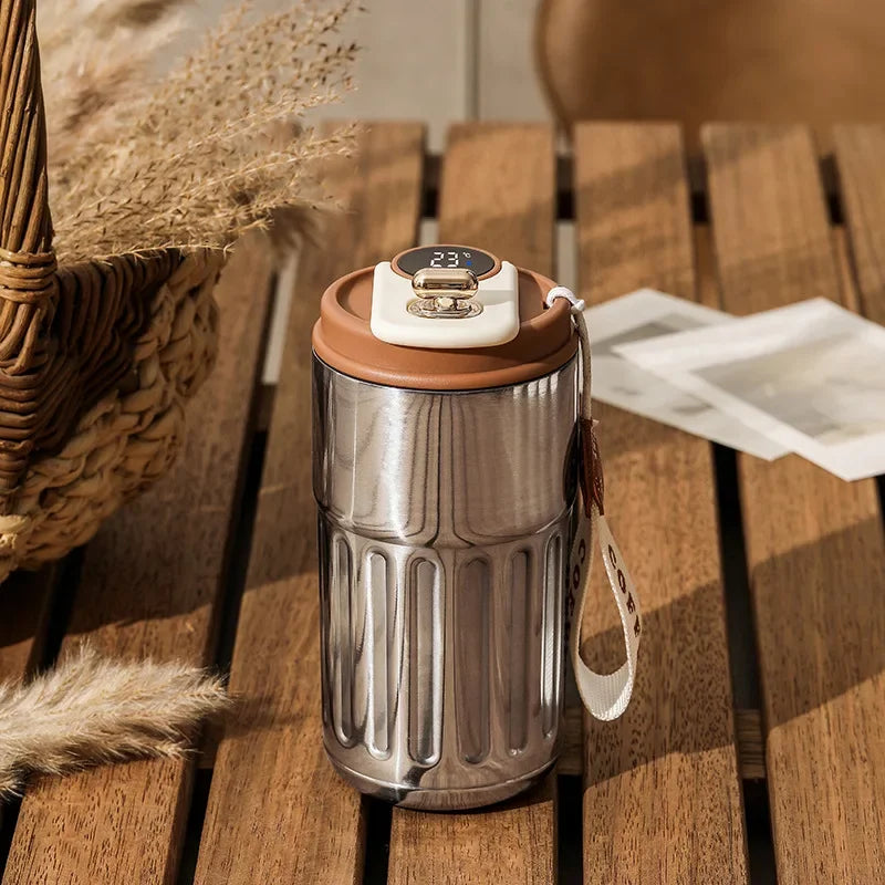 LED Temperature Travel Thermos