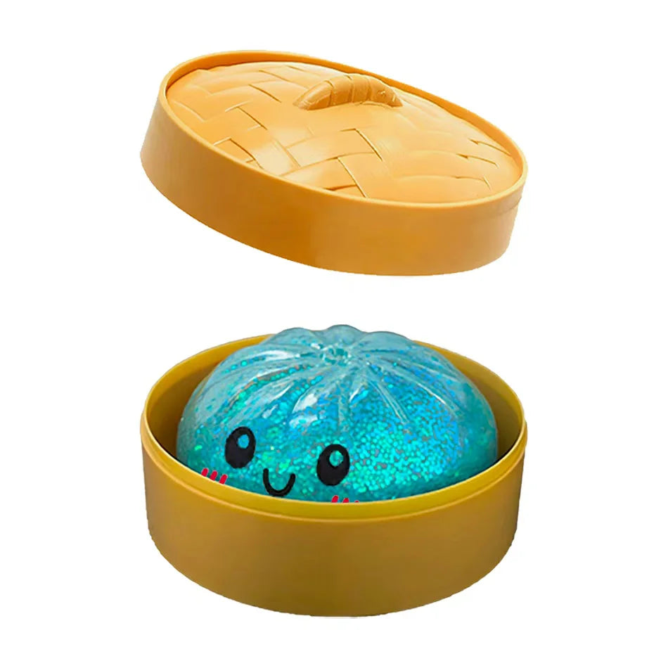 Glitter Dumpling Squishy Set