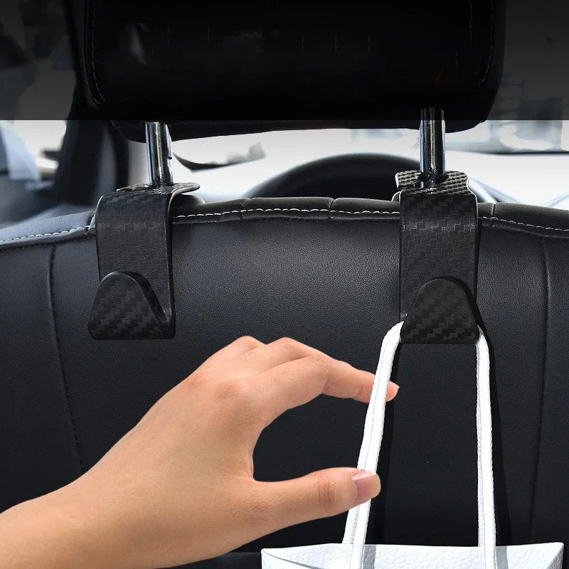 Car Headrest Storage Hooks