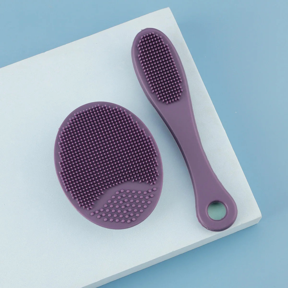 Silicone Facial Cleansing Brush Set