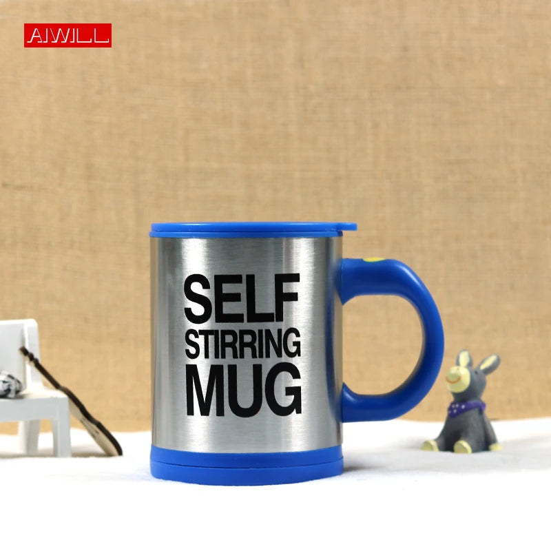 Stainless Self Stirring Coffee Mug