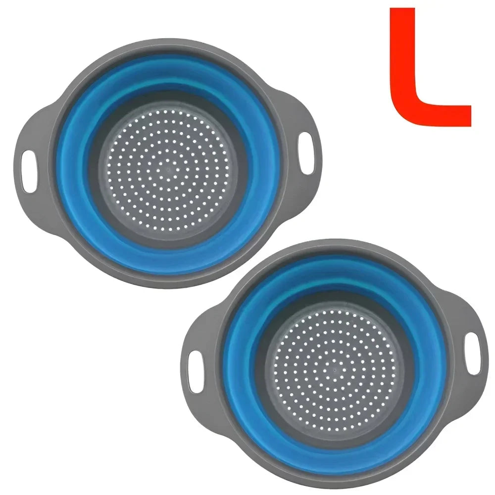 Foldable Silicone Colander Set