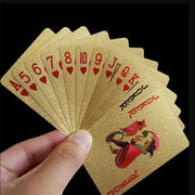 Waterproof Gold Playing Cards