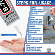 Quick-Dry Waterproof Fabric Glue