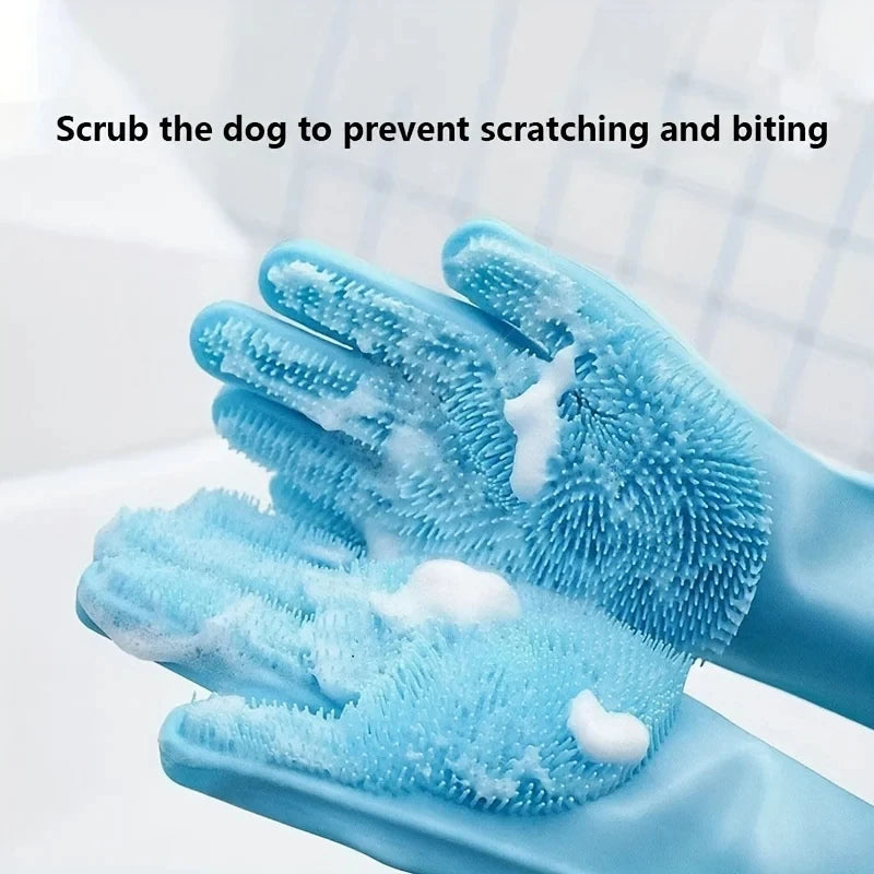 Silicone Pet Grooming Glove