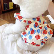 Floral Tulle Dog Dress