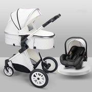 Foldable 3-in-1 Baby Stroller
