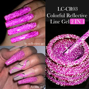 LILYCUTE Reflective Glitter Liner Gel