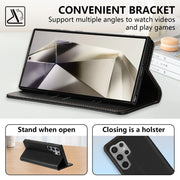 Magnetic Wallet Samsung Case