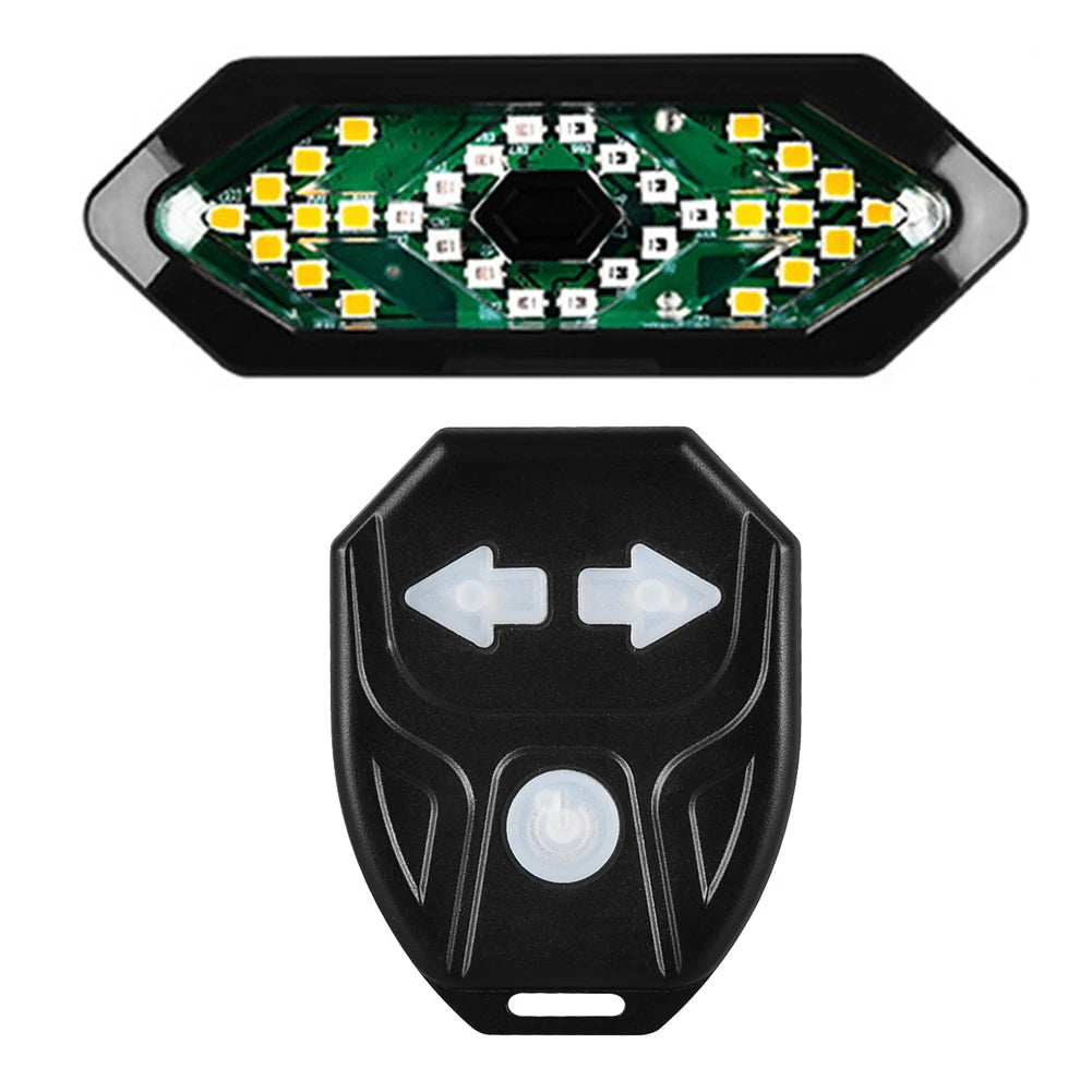 Rechargeable Turn Signal Bike Light