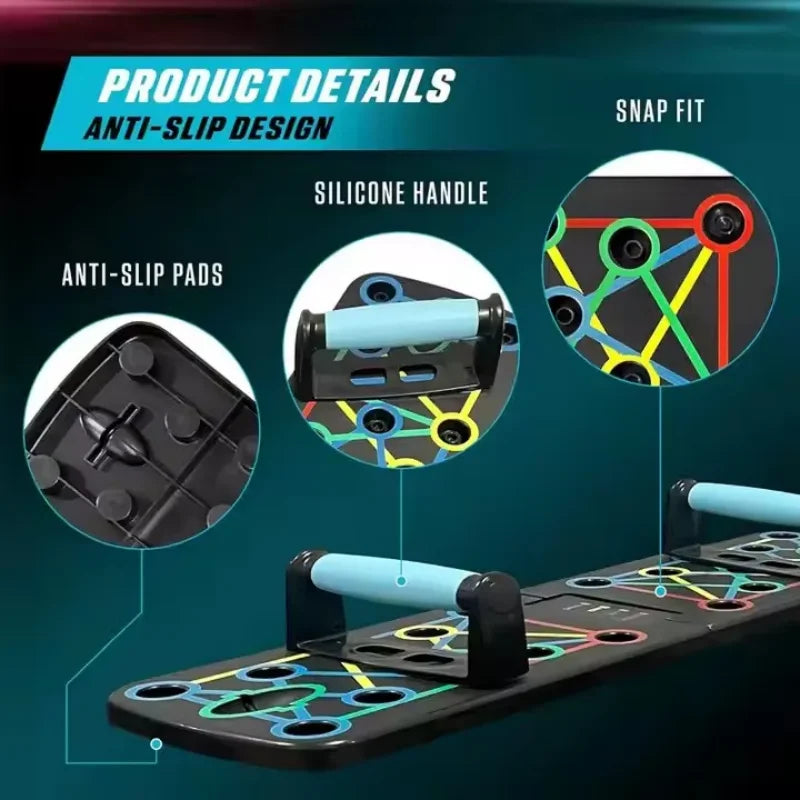 Foldable Push-Up Training Board