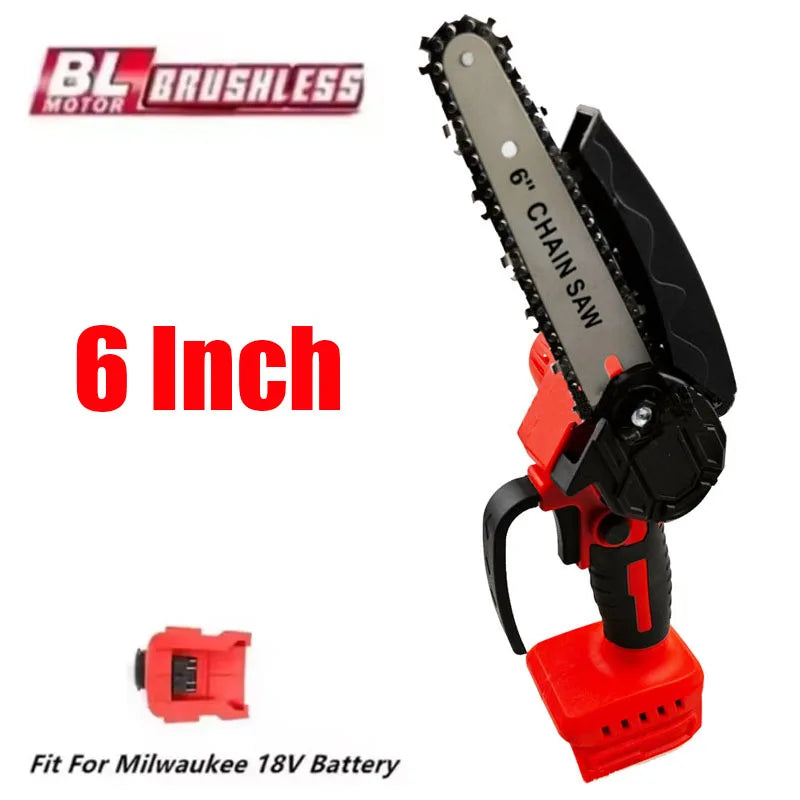Cordless Six-Inch Mini Chainsaw