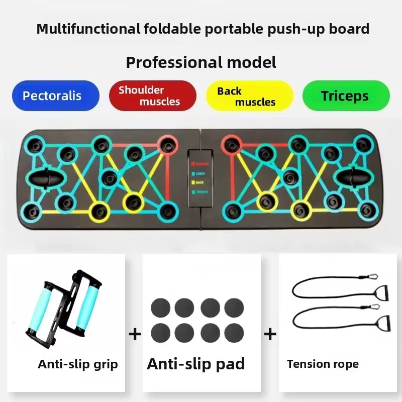 Foldable Push-Up Training Board