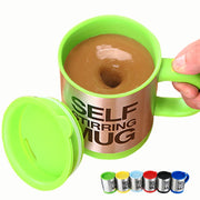 Stainless Self Stirring Coffee Mug