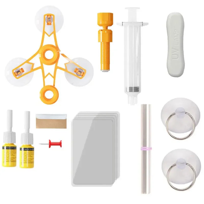 DIY Windshield Crack Repair Kit