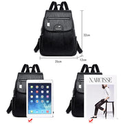 Vintage Genuine Leather Women's Backpack
