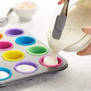 Reusable Silicone Cupcake Mold Set