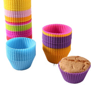 Reusable Silicone Cupcake Mold Set