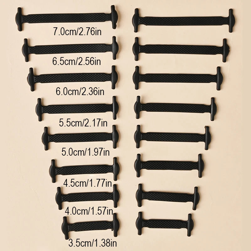 No-Tie Silicone Shoelace Set