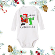 Christmas Snowman Baby Romper