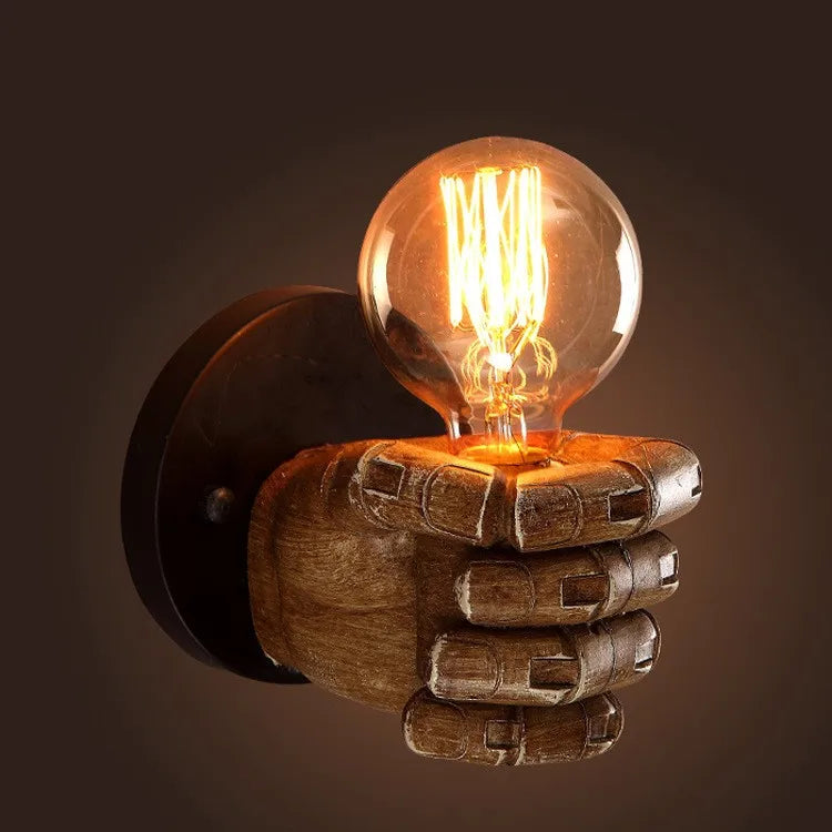 Nordic Fist Wall Lamp