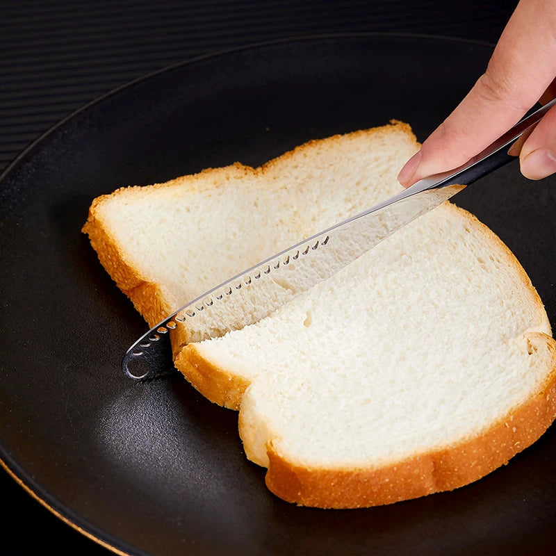 Stainless Three Function Butter Knife