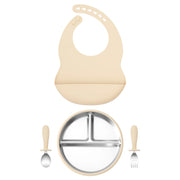 Stainless Silicone Feeding Set