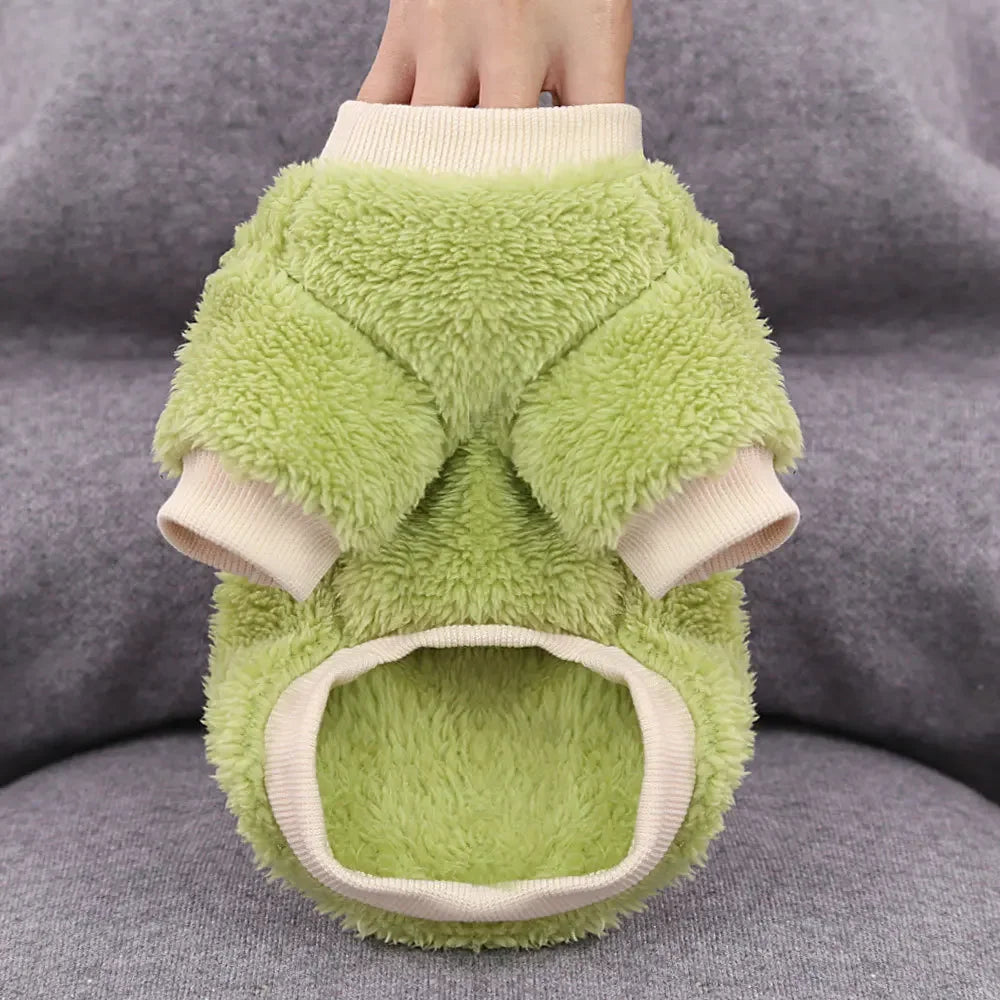 Warm Fleece Pet Hoodie