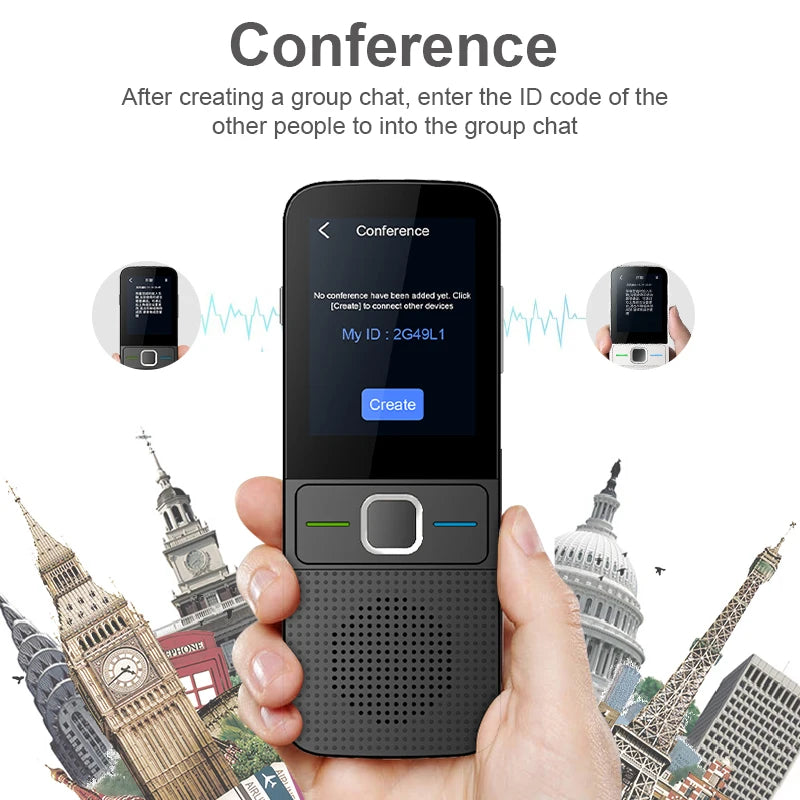 T10 Multilingual Voice Translator