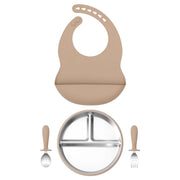 Stainless Silicone Feeding Set