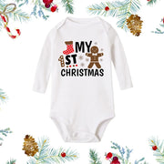 Christmas Snowman Baby Romper