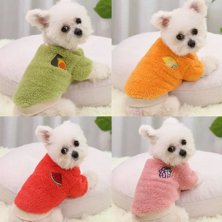 Warm Fleece Pet Hoodie