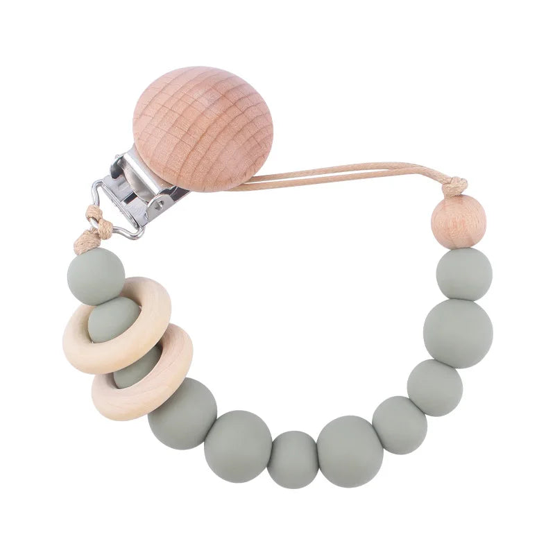 Silicone Pacifier Clip Chain