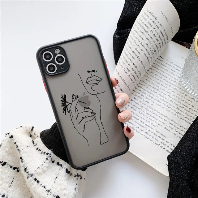 Abstract Shockproof iPhone Case