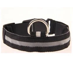 Reflective LED Nylon Collar