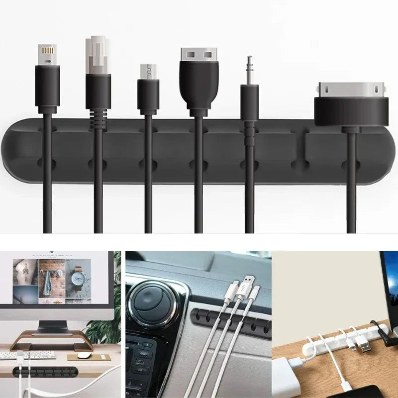 Silicone Desktop Cable Organizer