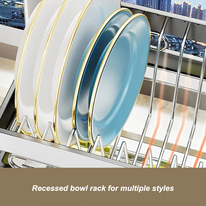 Multifunction Metal Dish Rack