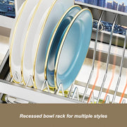 Multifunction Metal Dish Rack