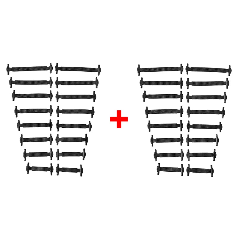 No-Tie Silicone Shoelace Set