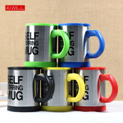 Stainless Self Stirring Coffee Mug