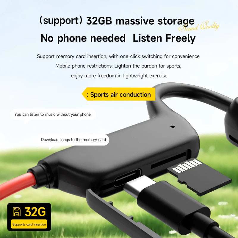 Open-Ear Sports Bluetooth Headphones