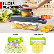Multifunction Vegetable Chopper Slicer