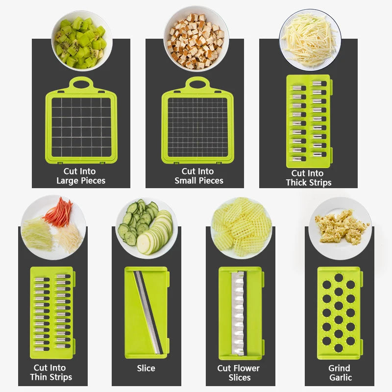 Multifunction Vegetable Chopper Slicer