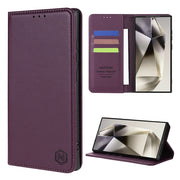 Magnetic Wallet Samsung Case