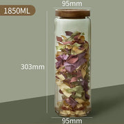 Airtight Glass Storage Canister