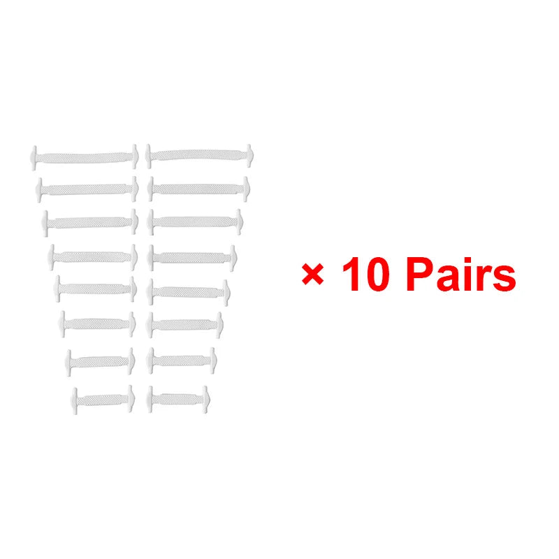 No-Tie Silicone Shoelace Set