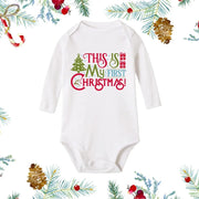 Christmas Snowman Baby Romper